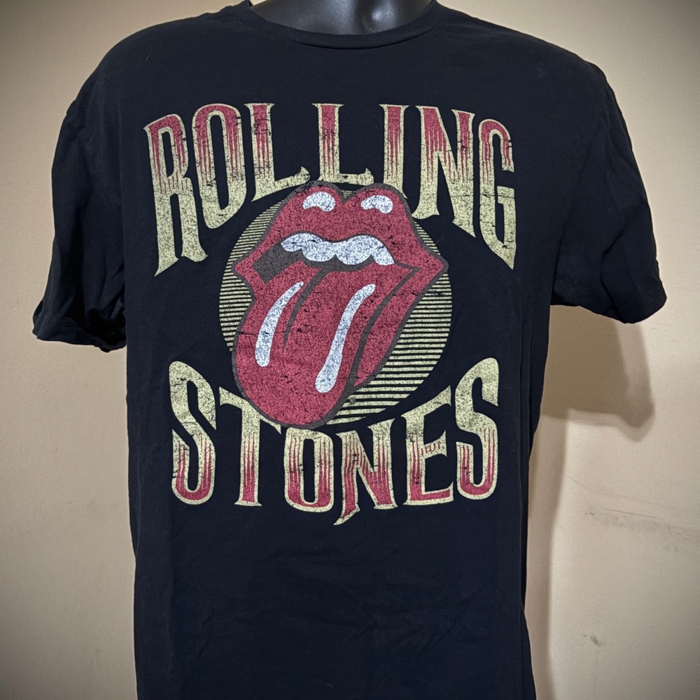 Rolling Stones Black Graphic T-Shirt